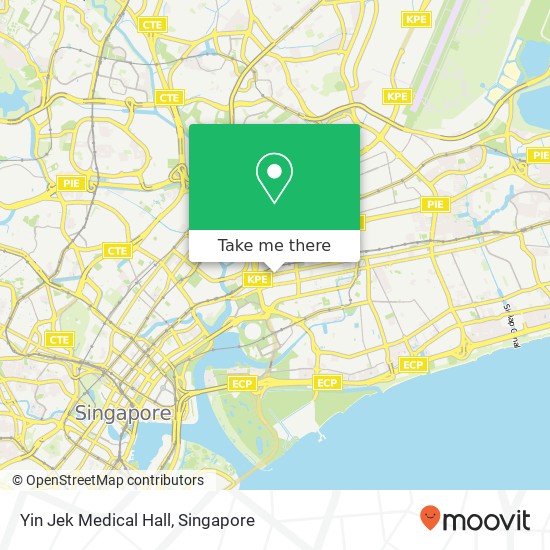 Yin Jek Medical Hall map