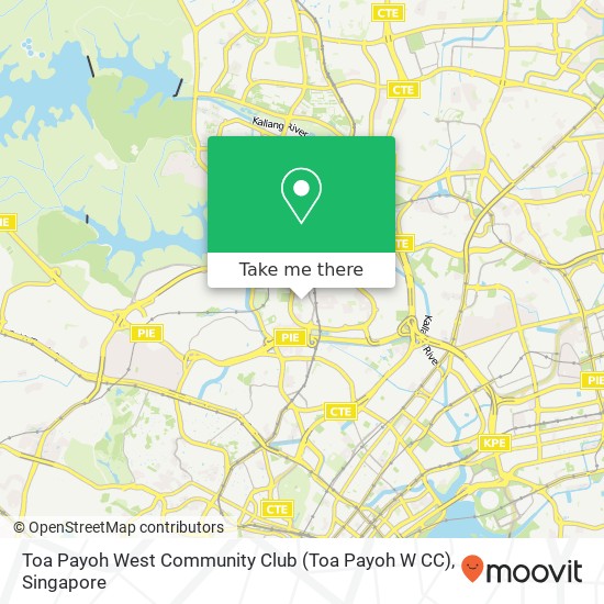 Toa Payoh West Community Club (Toa Payoh W CC)地图