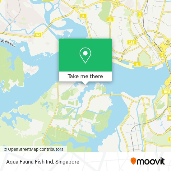 Aqua Fauna Fish Ind map