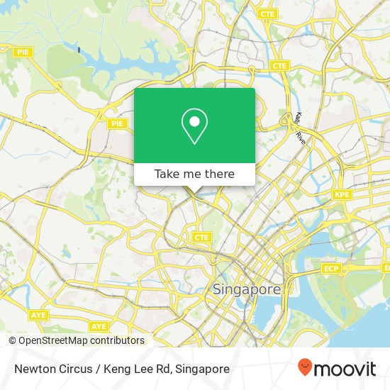 Newton Circus / Keng Lee Rd地图