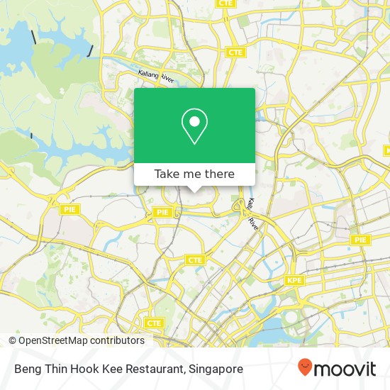 Beng Thin Hook Kee Restaurant map