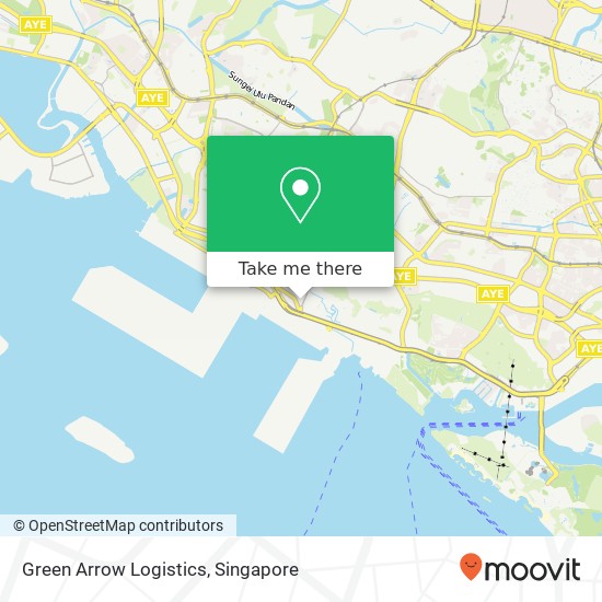 Green Arrow Logistics map