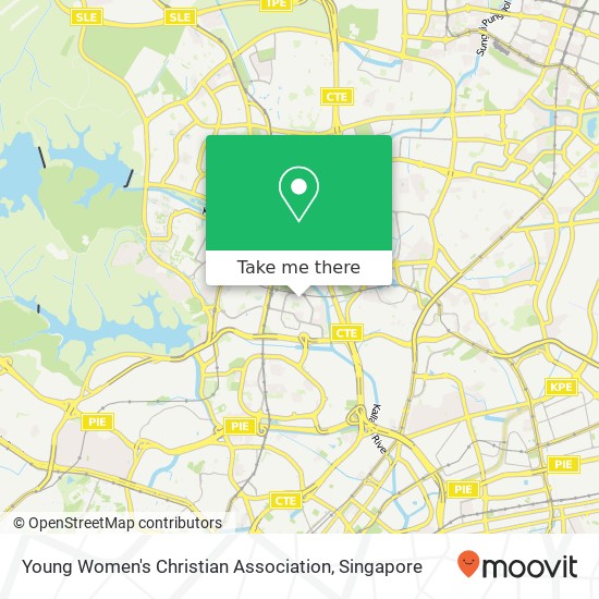 Young Women's Christian Association map