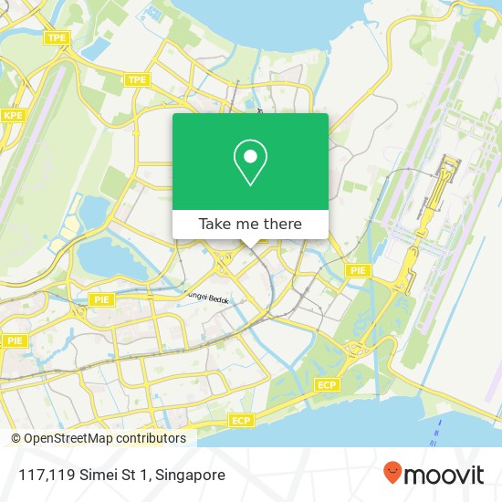 117,119 Simei St 1地图