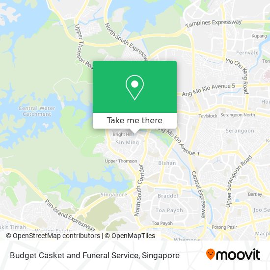 Budget Casket and Funeral Service map