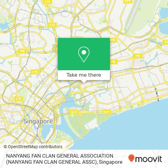 NANYANG FAN CLAN GENERAL ASSOCIATION map