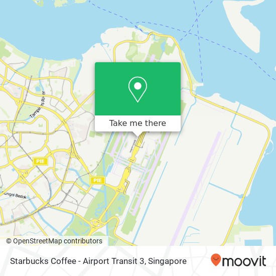 Starbucks Coffee - Airport Transit 3地图