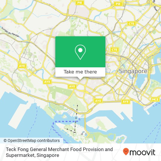 Teck Fong General Merchant Food Provision and Supermarket map