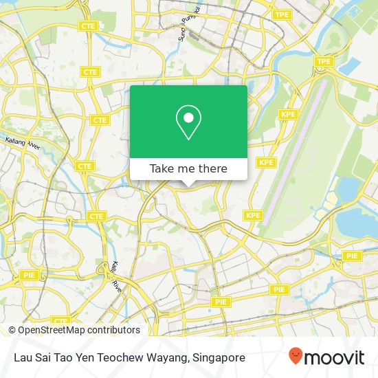 Lau Sai Tao Yen Teochew Wayang map
