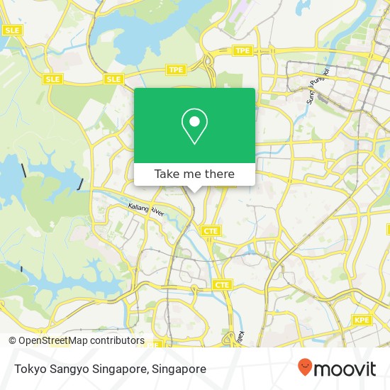 Tokyo Sangyo Singapore地图
