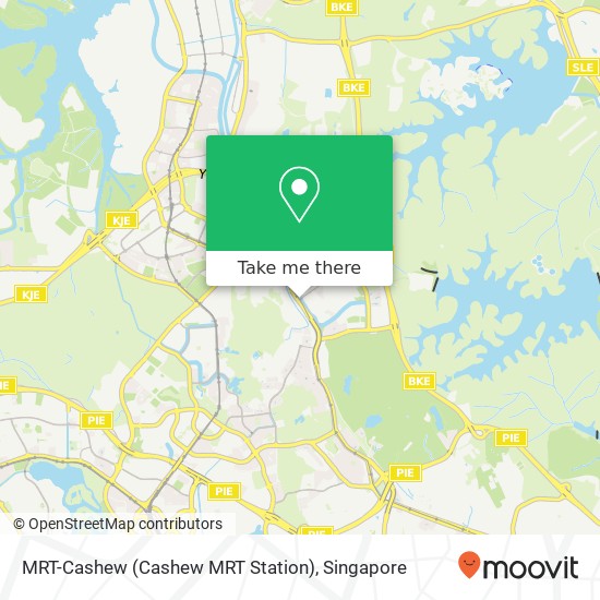 MRT-Cashew (Cashew MRT Station)地图