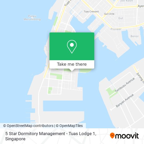 5 Star Dormitory Management - Tuas Lodge 1地图