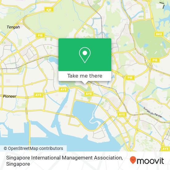 Singapore International Management Association map