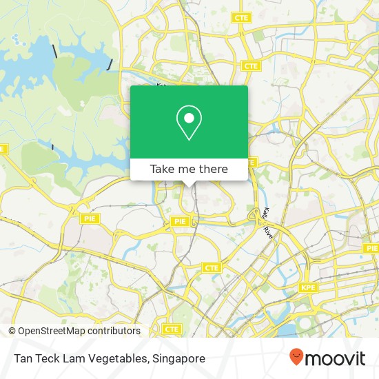 Tan Teck Lam Vegetables map