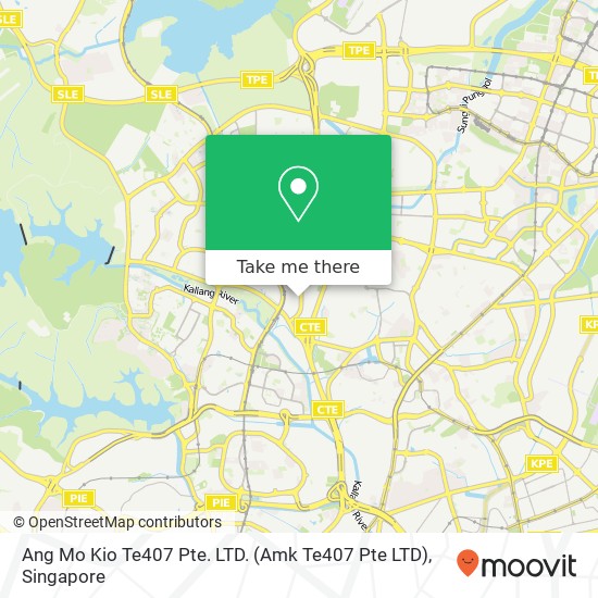 Ang Mo Kio Te407 Pte. LTD. (Amk Te407 Pte LTD) map