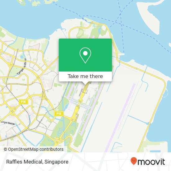 Raffles Medical map