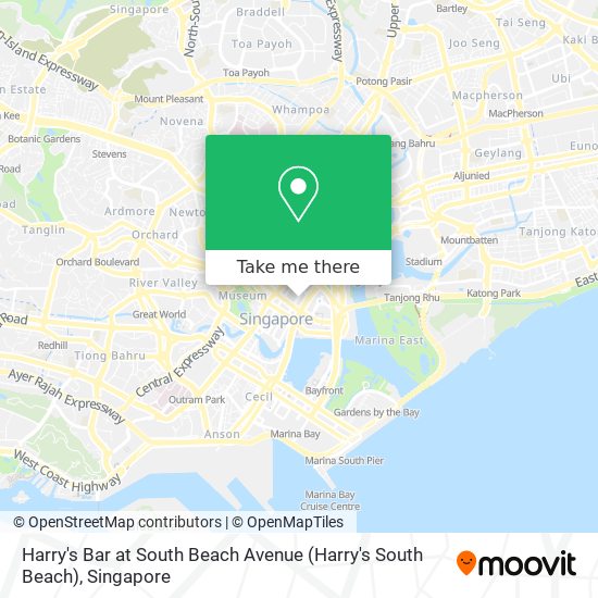 Harry's Bar at South Beach Avenue (Harry's South Beach)地图