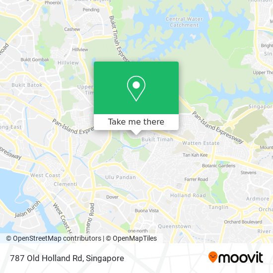 787 Old Holland Rd map