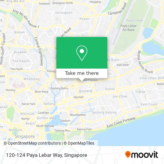 120-124 Paya Lebar Way地图