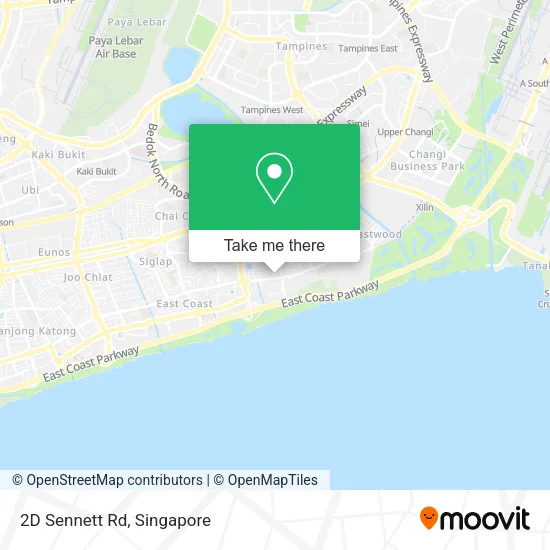 2D Sennett Rd map