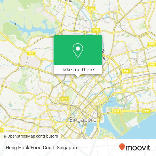 Heng Hock Food Court map