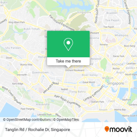 Tanglin Rd / Rochalie Dr map