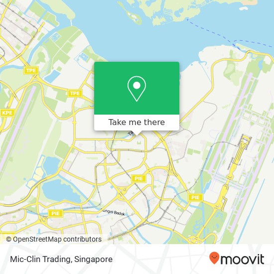 Mic-Clin Trading map