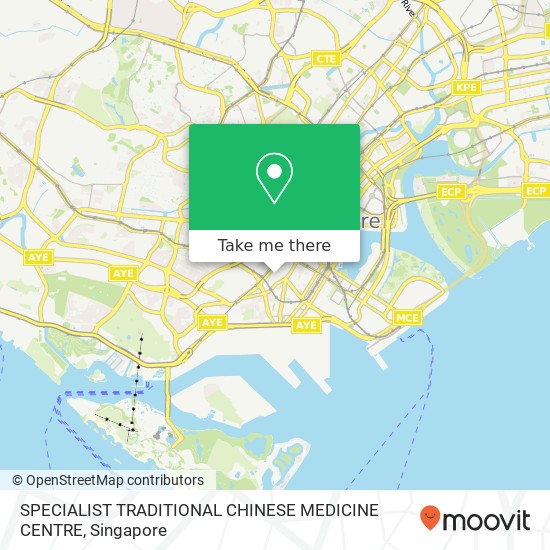 SPECIALIST TRADITIONAL CHINESE MEDICINE CENTRE map