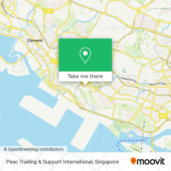 Peac Trading & Support International map