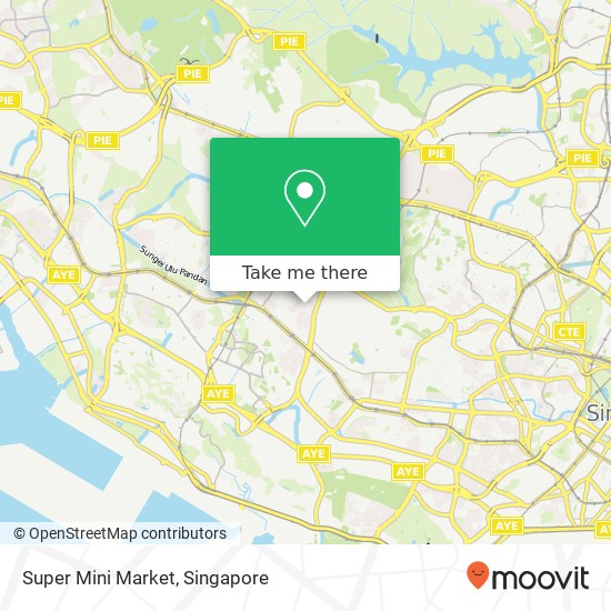 Super Mini Market map