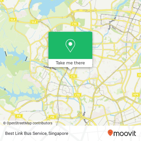 Best Link Bus Service map