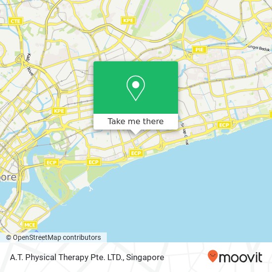 A.T. Physical Therapy Pte. LTD. map