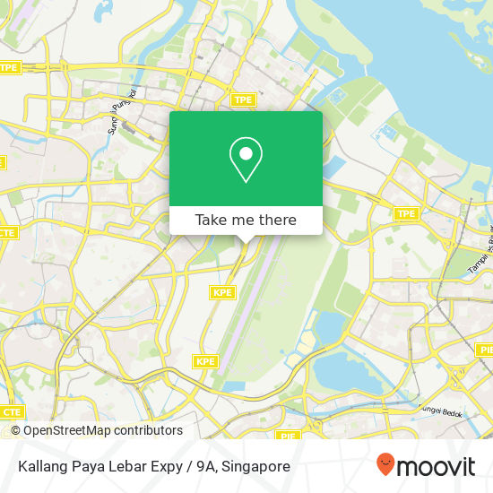 Kallang Paya Lebar Expy / 9A map