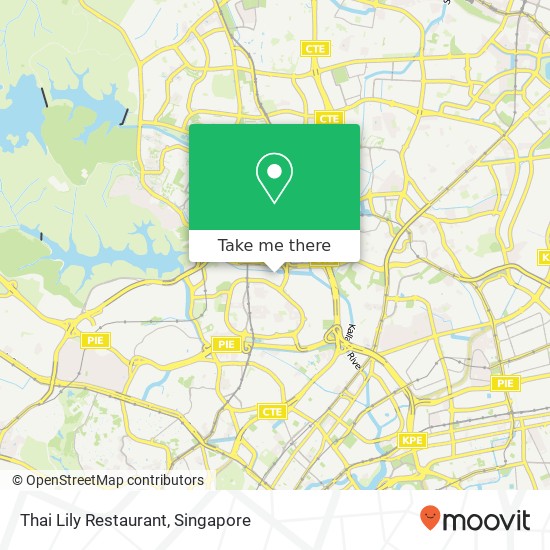 Thai Lily Restaurant地图