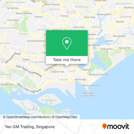 Yeo GM Trading map