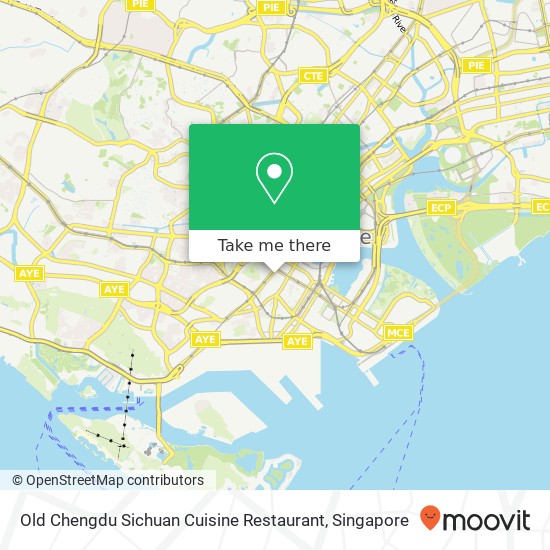 Old Chengdu Sichuan Cuisine Restaurant map