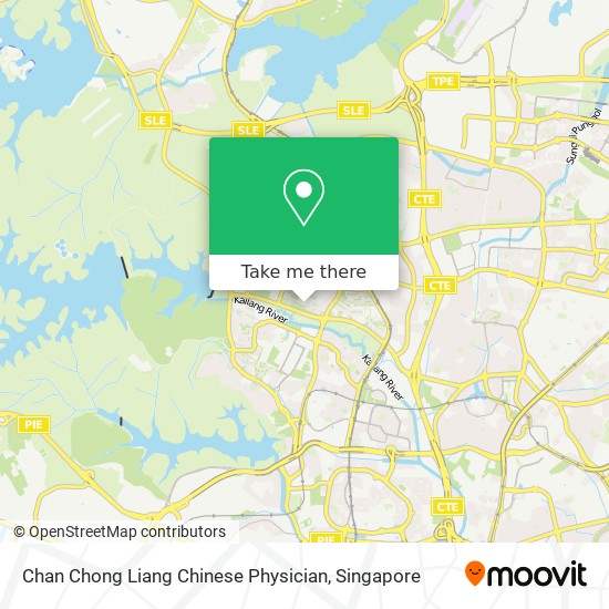 Chan Chong Liang Chinese Physician map