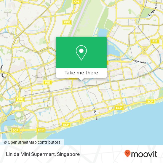 Lin da Mini Supermart地图