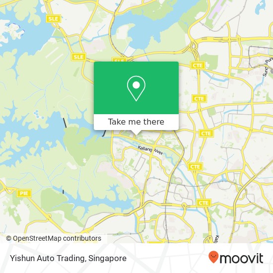 Yishun Auto Trading map