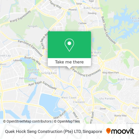 Quek Hock Seng Construction (Pte) LTD map