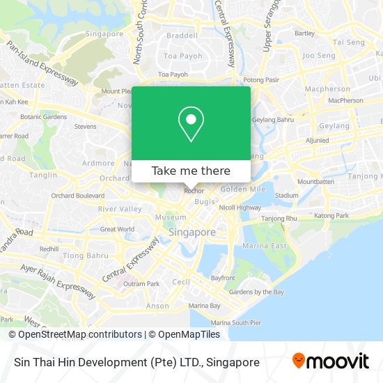 Sin Thai Hin Development (Pte) LTD. map