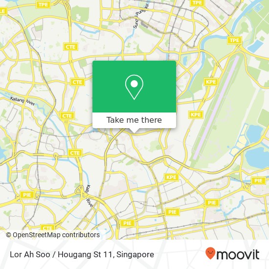 Lor Ah Soo / Hougang St 11地图