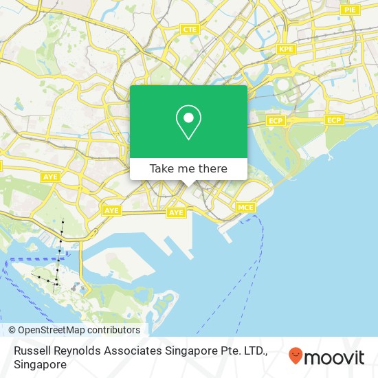 Russell Reynolds Associates Singapore Pte. LTD.地图