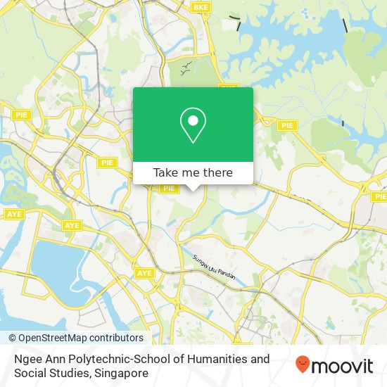 Ngee Ann Polytechnic-School of Humanities and Social Studies map