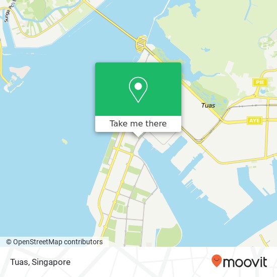 Tuas map