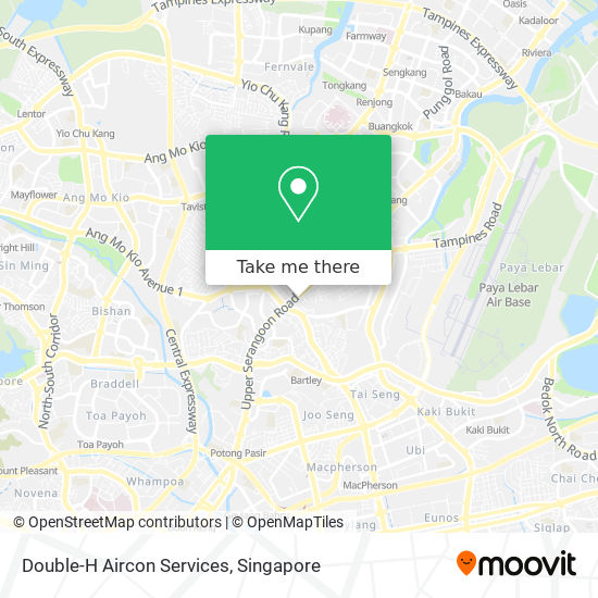 Double-H Aircon Services map