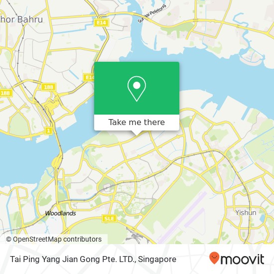Tai Ping Yang Jian Gong Pte. LTD. map