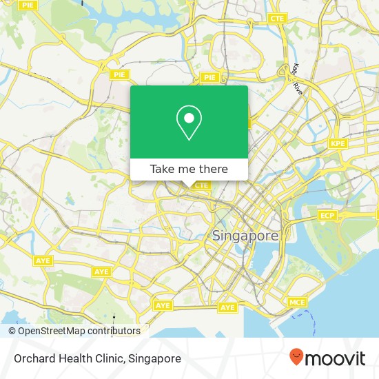 Orchard Health Clinic map