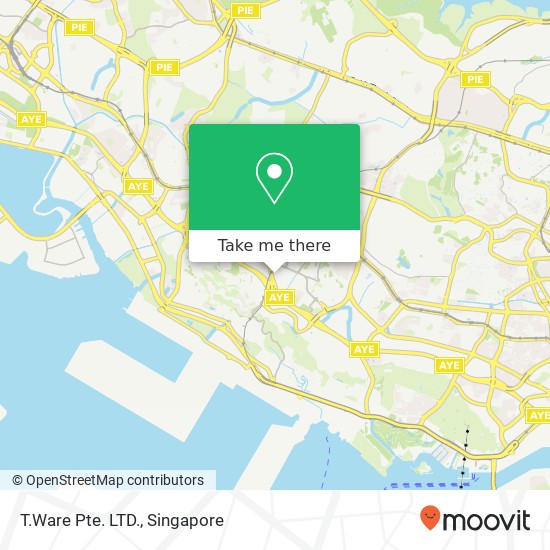 T.Ware Pte. LTD. map