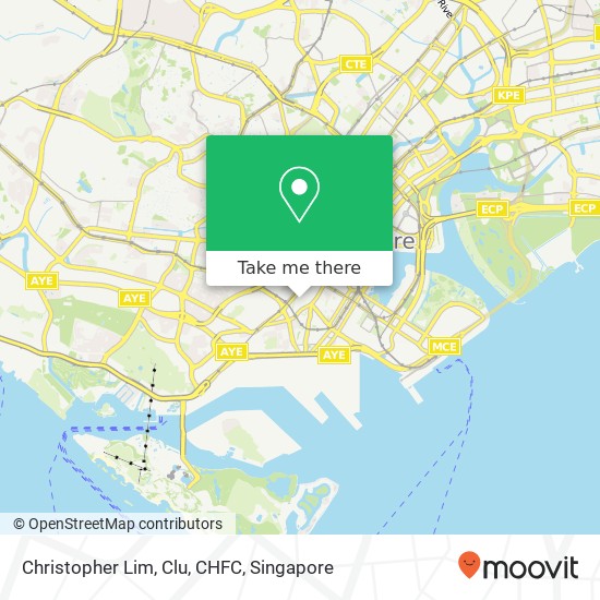 Christopher Lim, Clu, CHFC map